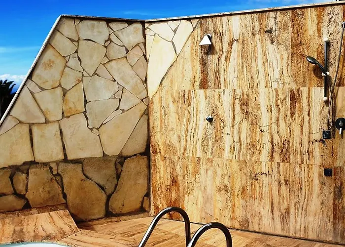 Semesterbostad Sunny House With Private Pool And Sea View Costa Adeje (Tenerife)