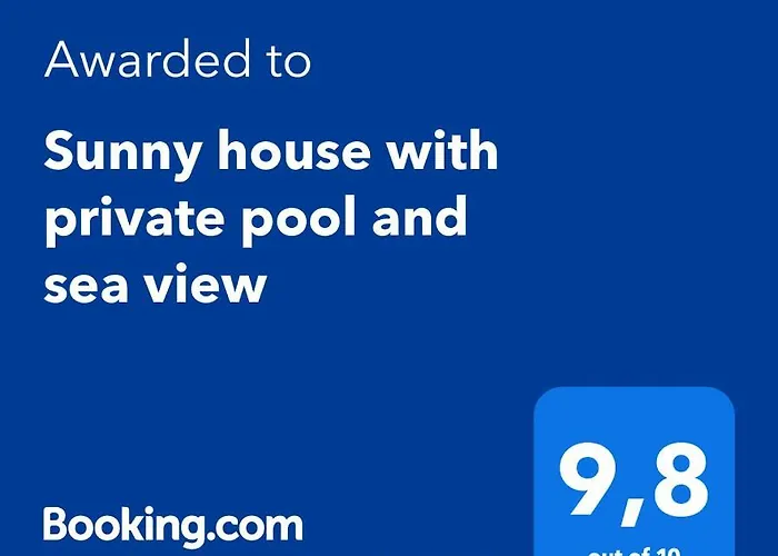 Sunny House With Private Pool And Sea View 아데제